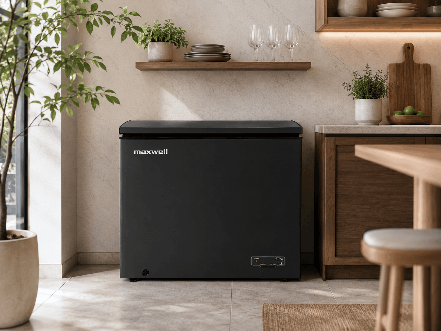 Congélateur Horizontal Maxwell 330 Litres Noir